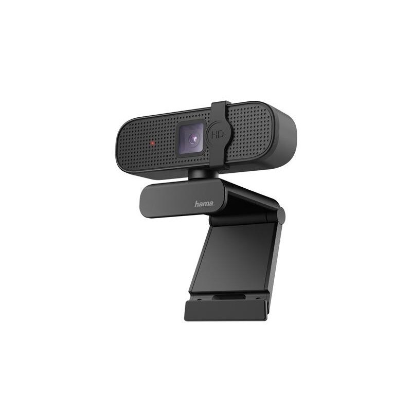Camera web full HD pentru PC, Hama, c-400, Negru - eMAG.ro