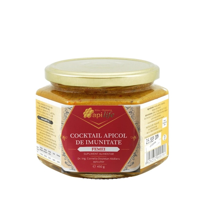 Cocktail apicol de imunitate pentru femei 450 grame