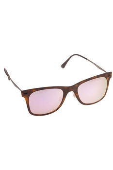 Ochelari de soare barbati, Rayban 4210 62444v, Plastic, 50-22-140, Maro/Violet Ochelari de soare barbati, Rayban 4210 62444v, Plastic, 50-22-140, Maro/Violet
