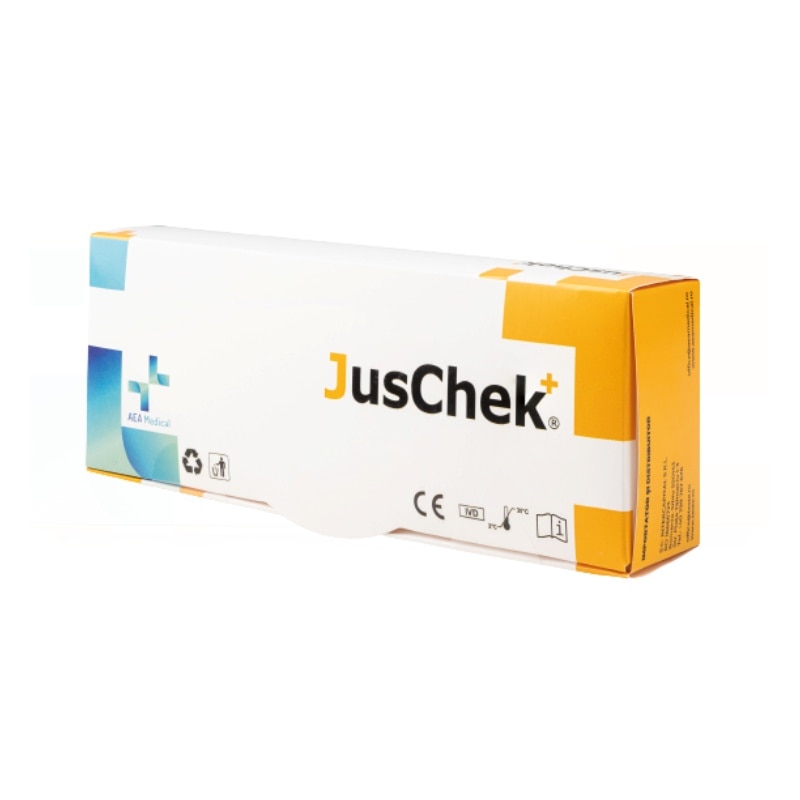 Test rapid Covid-19 Antigen (recoltare saliva) - JusChek / U.S.A, pentru uz profesional - 1 buc