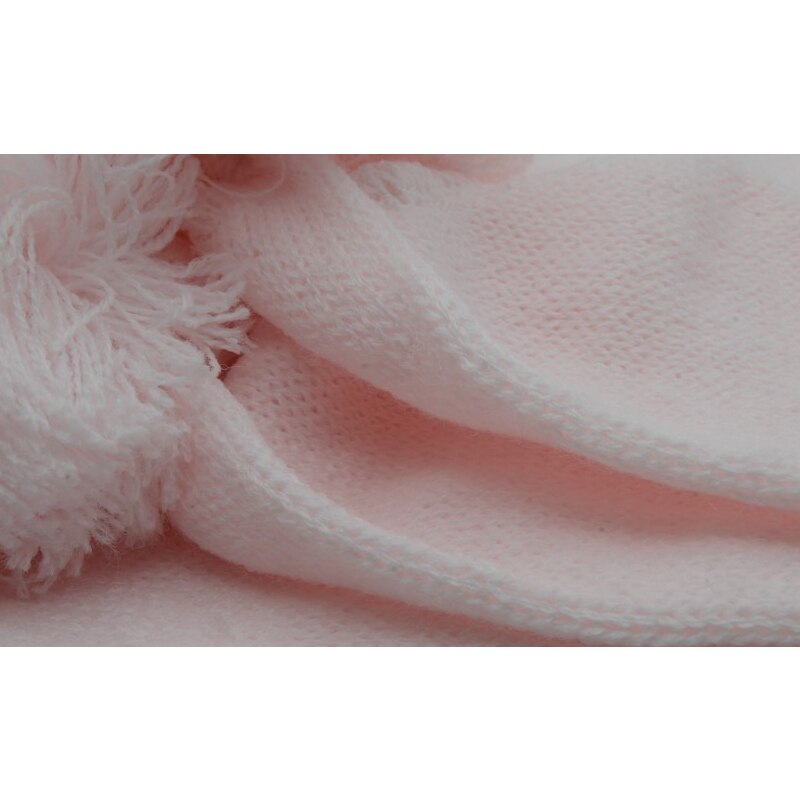 Fular pentru fete Mini Junior 4058-100-cm, Roz - eMAG.ro
