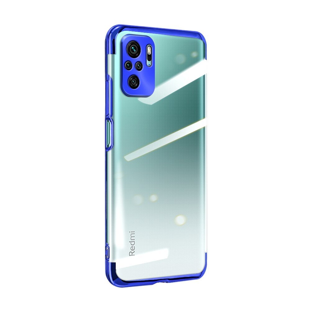 Husa pentru Xiaomi Redmi Note 10/Redmi Note 10S, Hurtel, TPU, Albastru