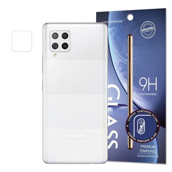 Протектор за камера Wozinsky, Закалено стъкло, 9H, За Samsung Galaxy A42, Прозрачен