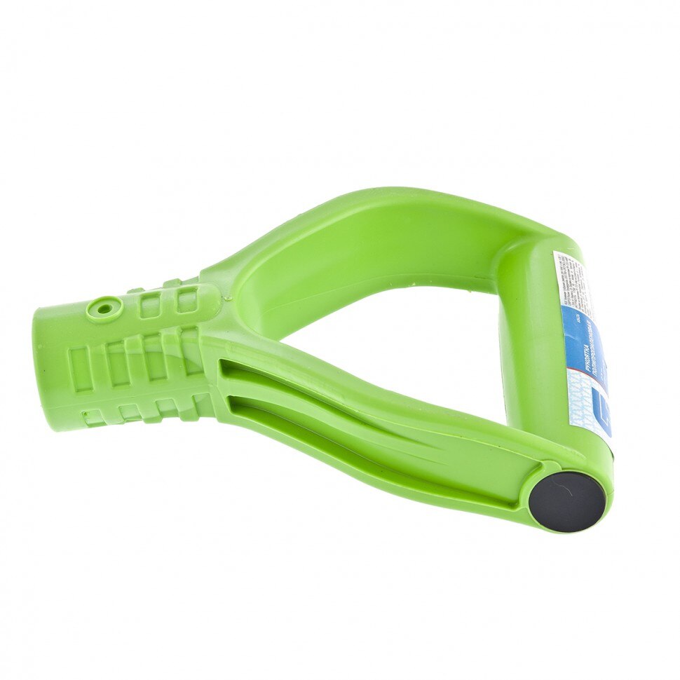 Maner plastic tip V, pentru lopata si furca, curbata si intarita, D-36 mm