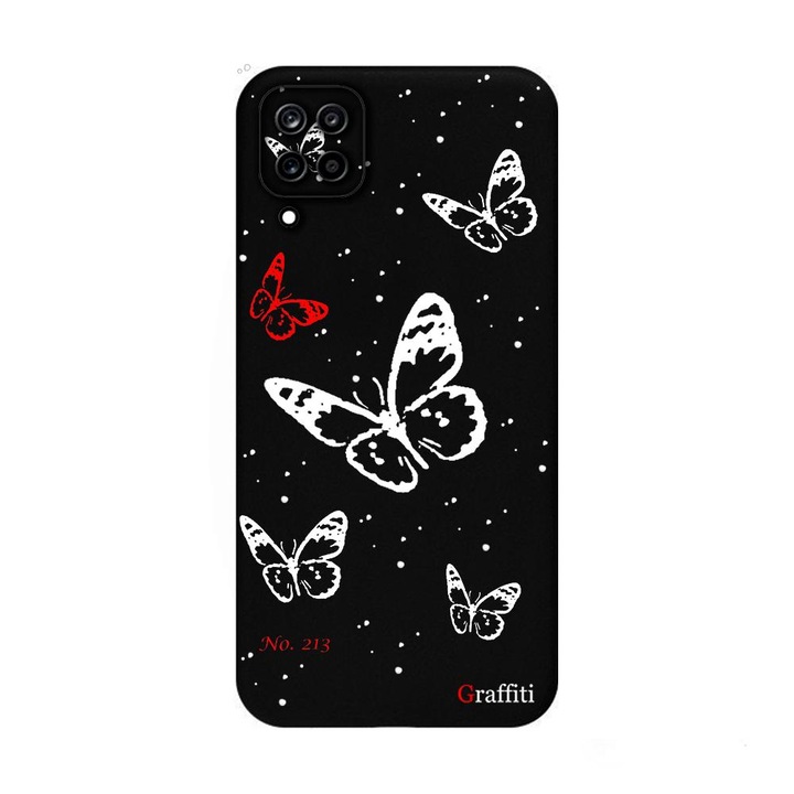 Telefontok Samsung Galaxy A12 - Graffiti No.213 mintás szilikon tok