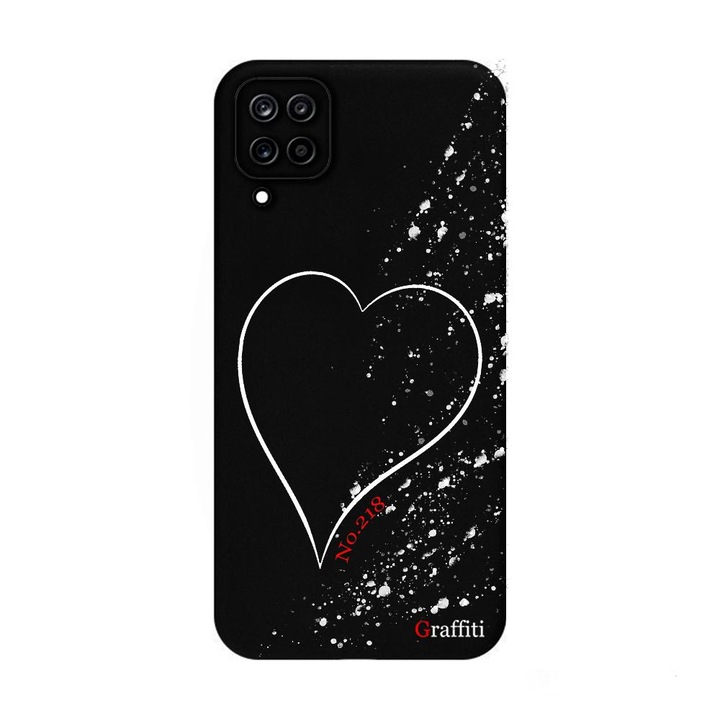 Telefontok Samsung Galaxy A12 - Graffiti No.218 mintás szilikon tok