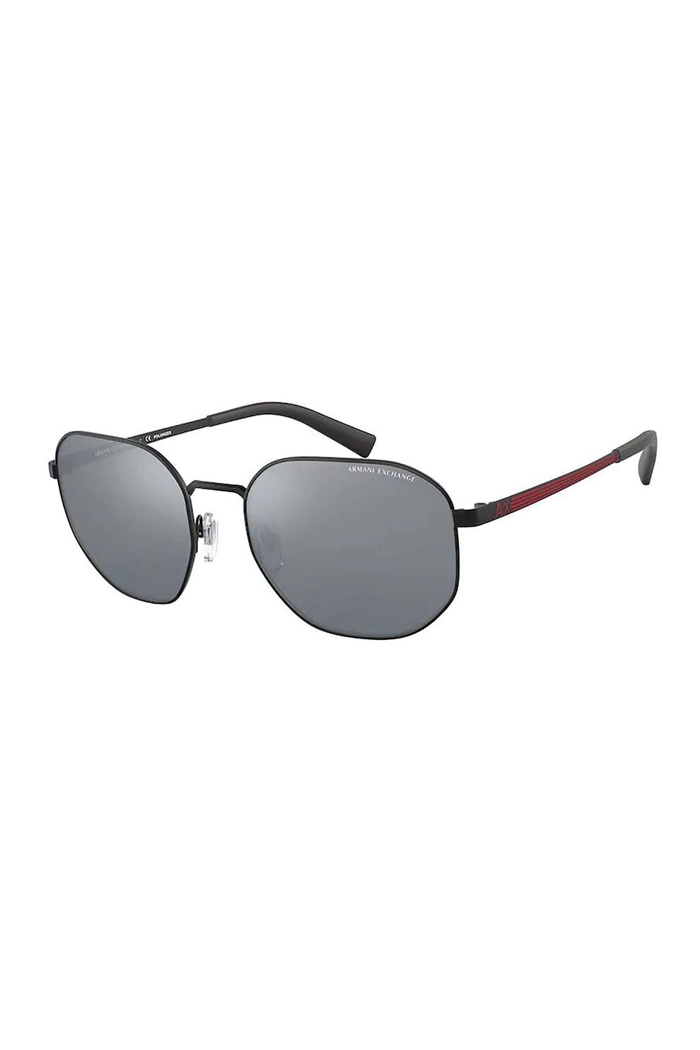 Ochelari de soare cu lentile polarizate ARMANI EXCHANGE, 2036S 6000Z3, Metal, Negru
