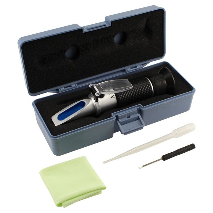 Set instrumente pentru masurarea zaharului, Juanjuan, 40x40x135 mm, Negru/Gri