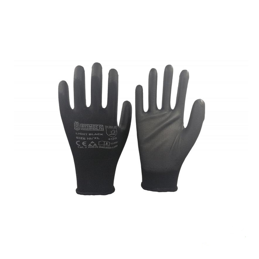 Manusi protectie BOMBER LIGHT BLACK, marimea M, Villager VL066730