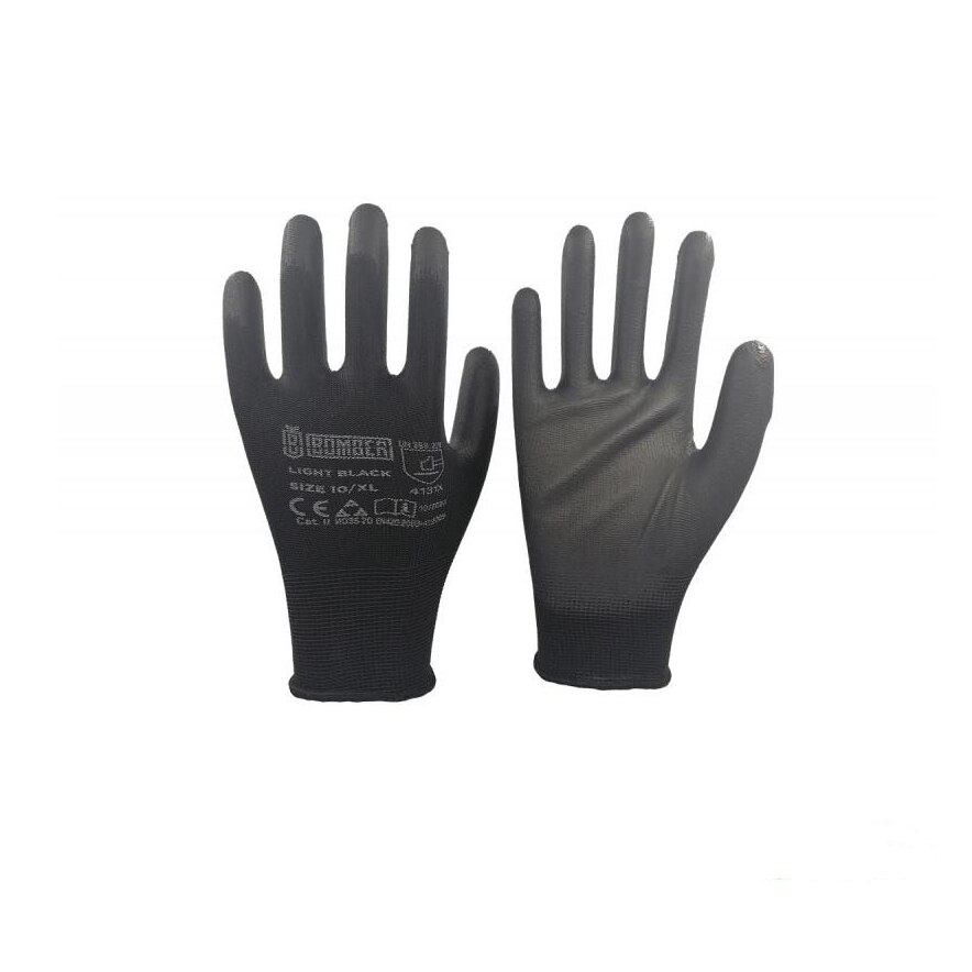 Manusi protectie BOMBER LIGHT BLACK, marimea L, Villager VL066731