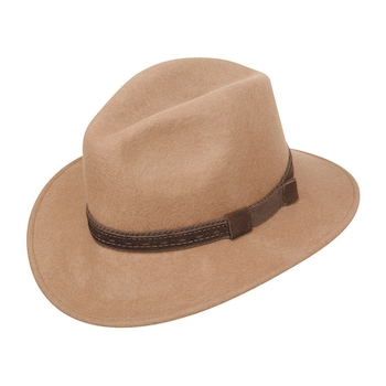HatYou - Мъжка филцова шапка CF0040, камила