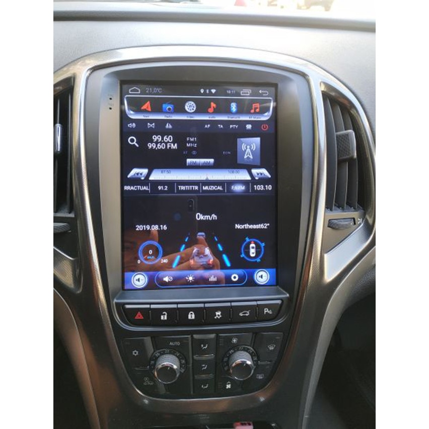 Navigatie AUTONAV Android GPS Dedicata Opel Astra J 2010-2015 Stil Tesla,  64GB Stocare, 4GB DDR3 RAM, Display Vertical Stil Tesla 10, WiFi, 2 x USB,  Bluetooth, 4G, Octa-Core 8 x 1.3GHz, 4