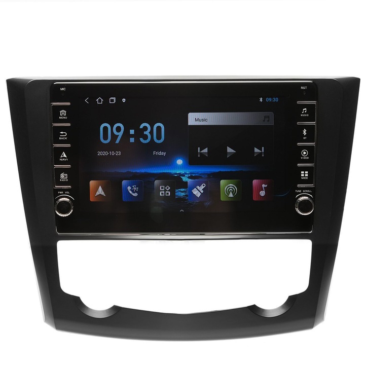 Navigatie AUTONAV Android GPS Dedicata Renault Kadjar Dupa 2015, Model PRO 64GB Stocare, 2GB RAM, Display 8", WiFi, 2 x USB, Bluetooth, Quad-Core 4 x 1.8GHz, 4 x 50W Audio