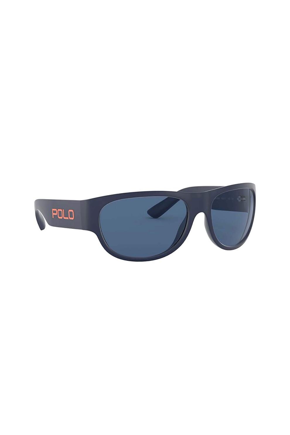 Ochelari de soare 4166 561880, Polo Ralph Lauren, Plastic, Albastru