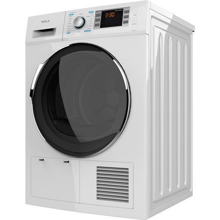 Uscator de rufe Tesla WT8C90M, Condensare, 8kg, 16 programe, Clasa B, Alb