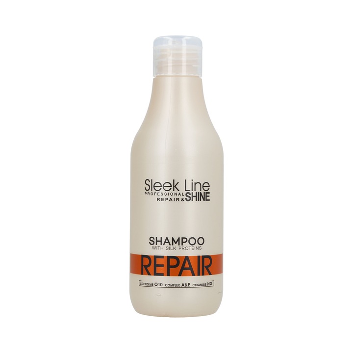 Sampon reparator cu matase STAPIZ SLEEK LINE 300 ml