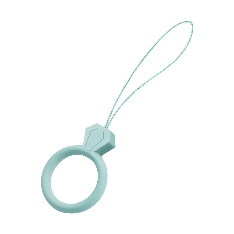 Snur pentru telefon Ring Holder, Silicon, Verde