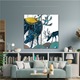 2 db Multicanvas festmény készlet, Mysterious Deer 747, Direkt UV nyomat merev fehér expandált PVC táblán - vastagság 5mm, 80x80 cm
