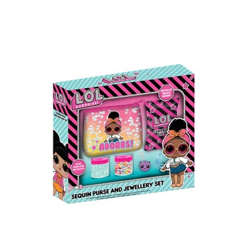 Set de bijuterii pentru fetite, L.O.L Surprise, 42-0087 Set de bijuterii pentru fetite, L.O.L Surprise, 42-0087
