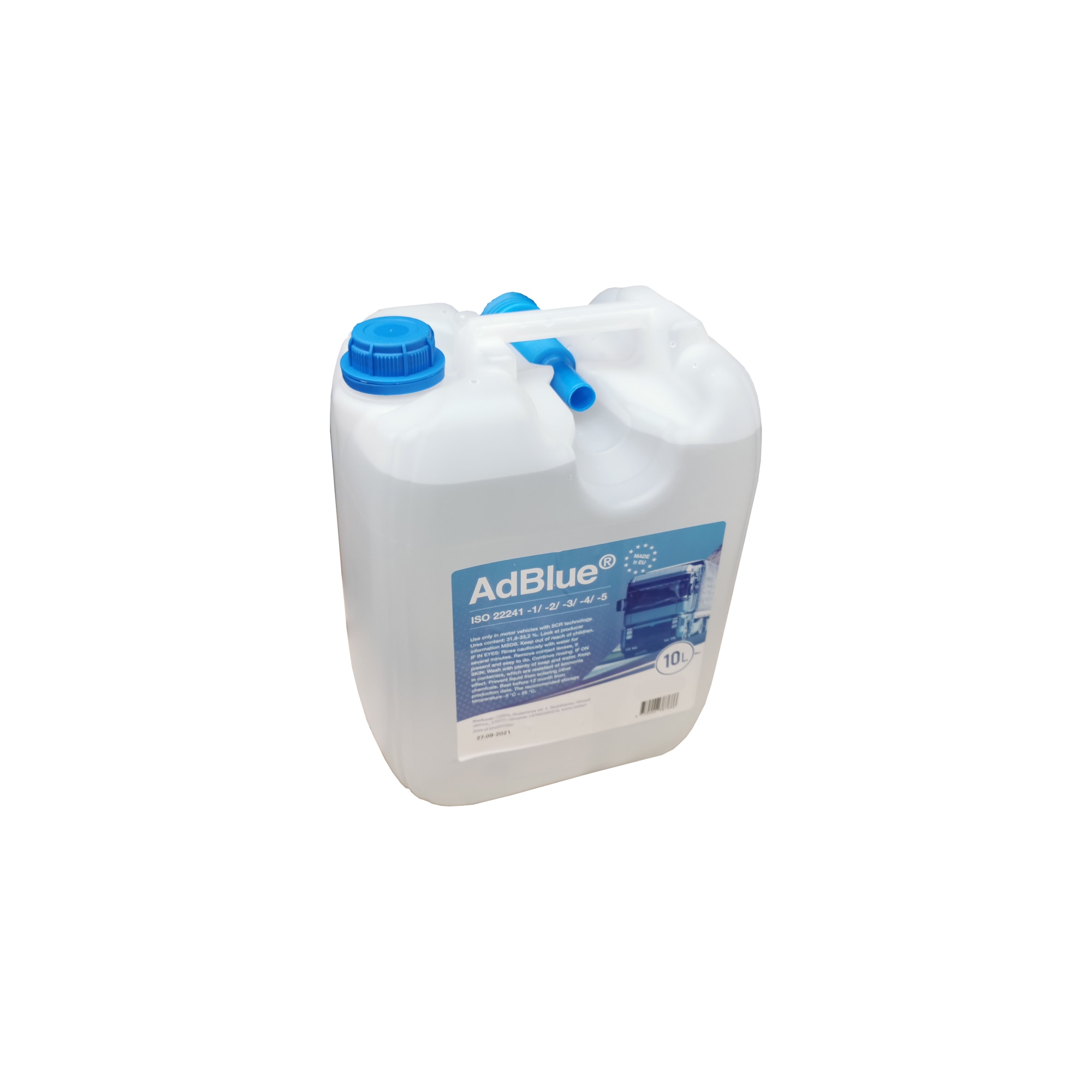 Additif pour filtre à particules Dreissner AdBlue, 10L - ADBLUE10
