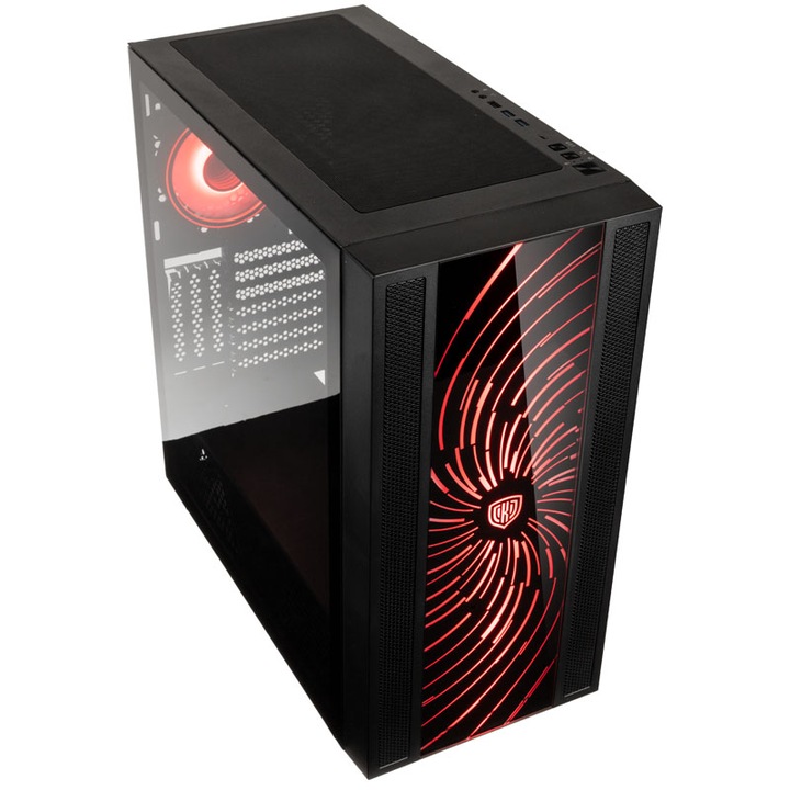Компютърна кутия Kolink Unity Adapt Midi Tower, Черен