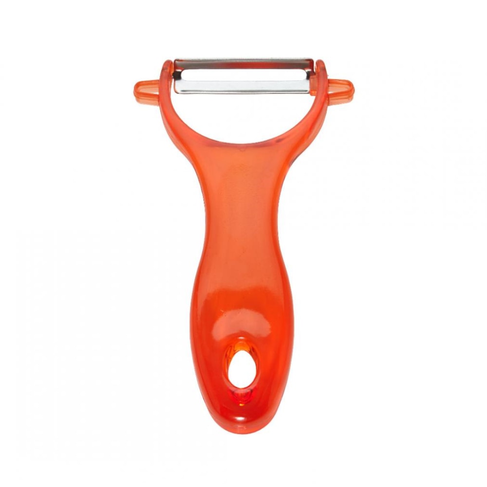 Curatator legume, fructe, cu lama din inox, portocaliu