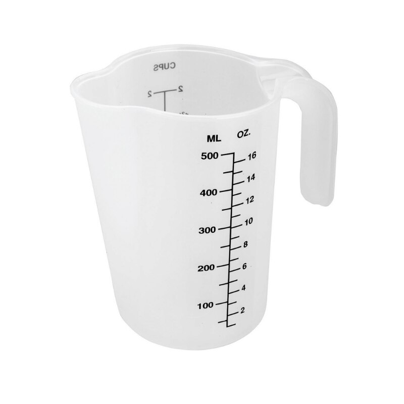 Cana gradata din polipropilena pentru masurat, 500 ml