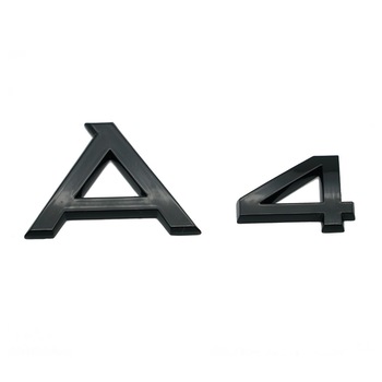 Emblema A4 pentru Audi, Negru lucios Emblema A4 pentru Audi, Negru lucios