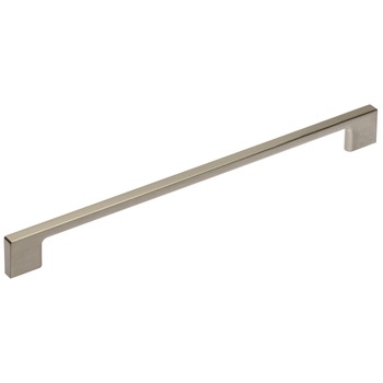 Maner pentru mobila Uzo, finisaj otel periat, L128 mm Maner pentru mobila Uzo, finisaj otel periat, L128 mm
