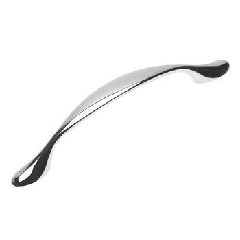 Maner pentru mobila Camaio, finisaj crom lucios, L126 mm Maner pentru mobila Camaio, finisaj crom lucios, L126 mm