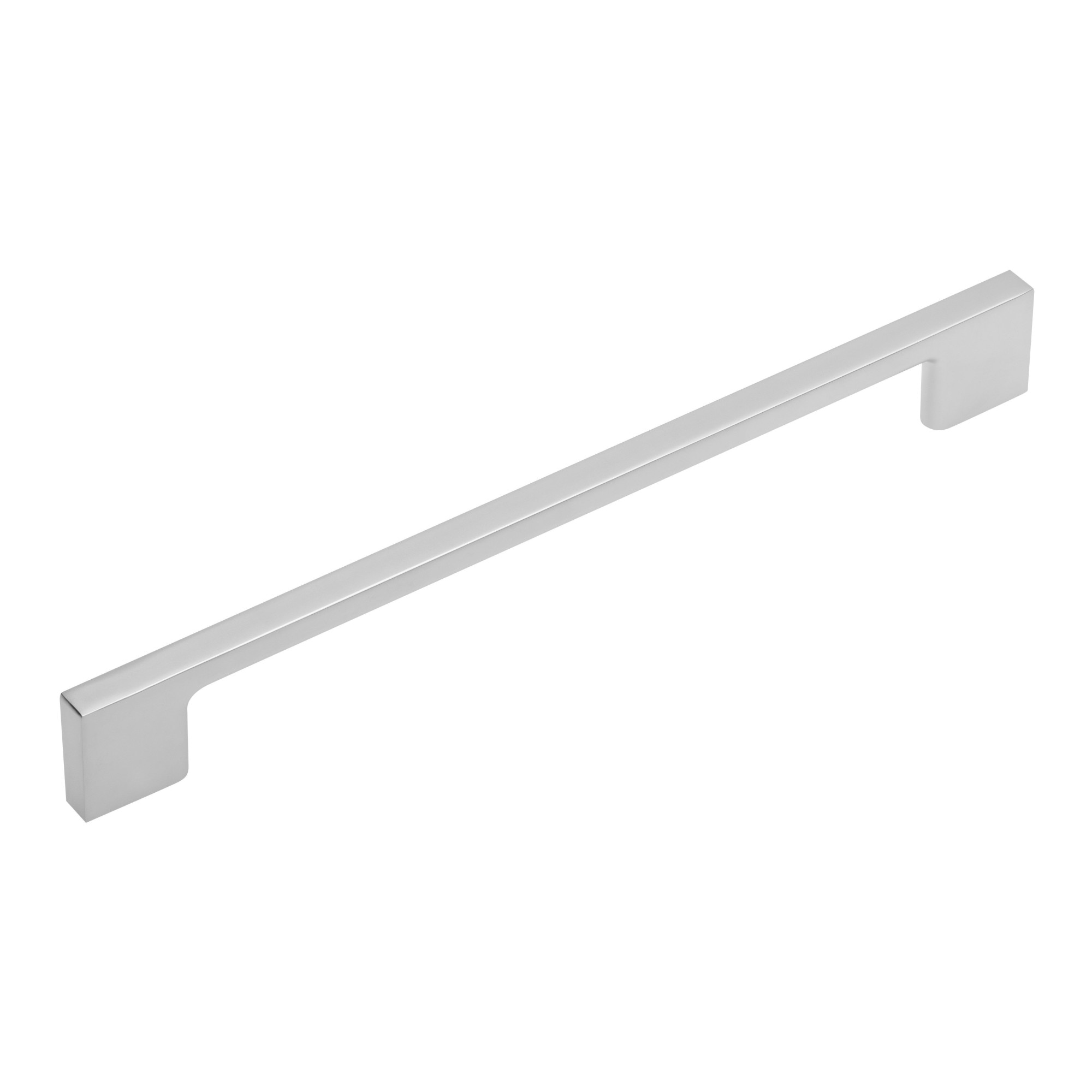 Maner pentru mobila Uzo, finisaj aluminiu, L224 mm