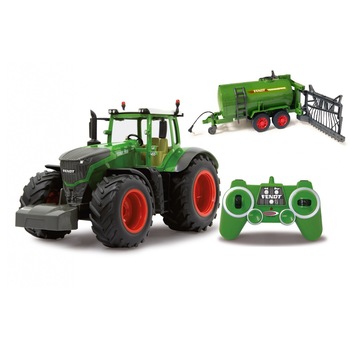 Tractor RC cu telecomanda Fendt,700 mm, 2.4 Ghz ,1:16 cu remorca cisterna agricola cu stropire Tractor RC cu telecomanda Fendt,700 mm, 2.4 Ghz ,1:16 cu remorca cisterna agricola cu stropire