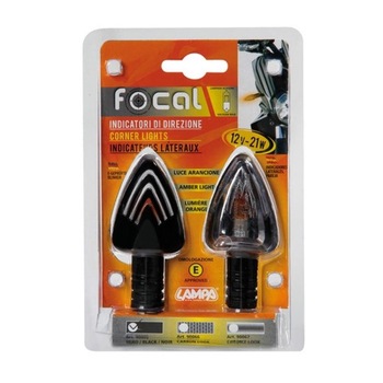 Semnale moto FOCAL BLACK- 90065 Semnale moto FOCAL BLACK- 90065