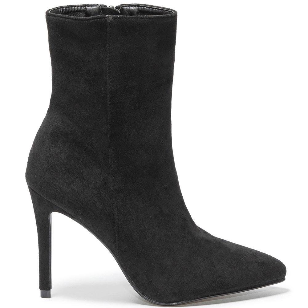 Botine dama Mora, Negru, Negru