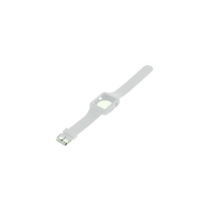 OTB szilikon óraszíj, Apple Watch 38mm, fehér