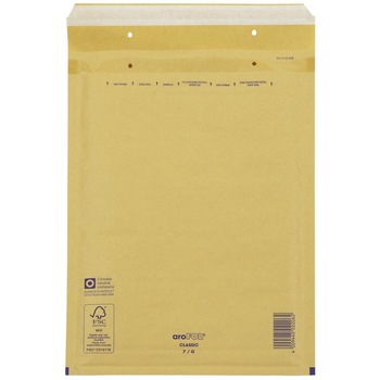 Set 10 buc AROFOL 2FVAF000067, plic cu bule nr 7, 230 x 340 mm, maro Set 10 buc AROFOL 2FVAF000067, plic cu bule nr 7, 230 x 340 mm, maro