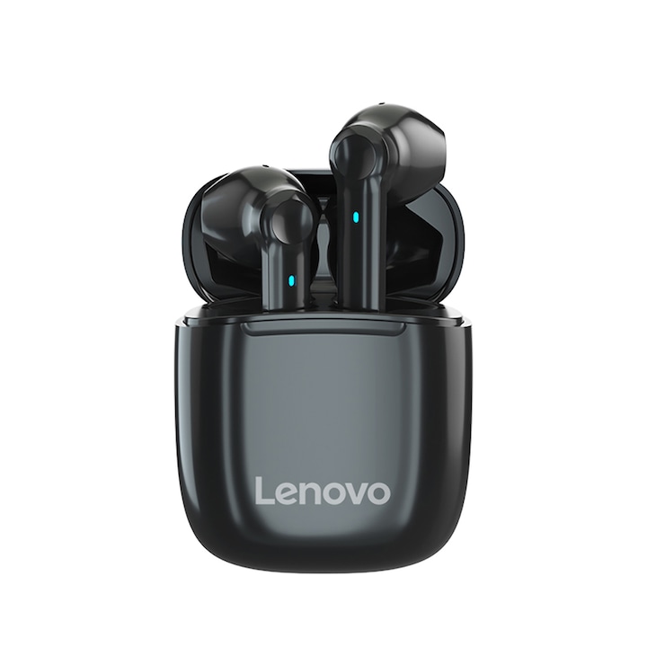 Lenovo XT89 fülbe helyezhető vezeték nélküli fülhallgató, Bluetooth 5.0, zajcsökkentés, sport, fekete
