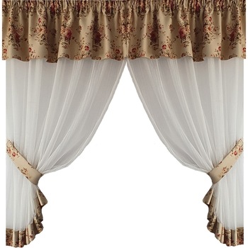 Perdea Decorint confectionata PB.602, Multicolor, 300 x 150 Perdea Decorint confectionata PB.602, Multicolor, 300 x 150