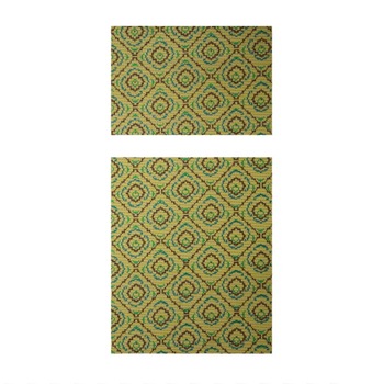 Set 2 Covorase baie Deco, verde, dimensiuni 65 x 45 / 90 cm Set 2 Covorase baie Deco, verde, dimensiuni 65 x 45 / 90 cm