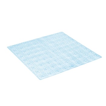 Covoras baie Deco, bleu, dimensiuni 54 x 54 cm Covoras baie Deco, bleu, dimensiuni 54 x 54 cm