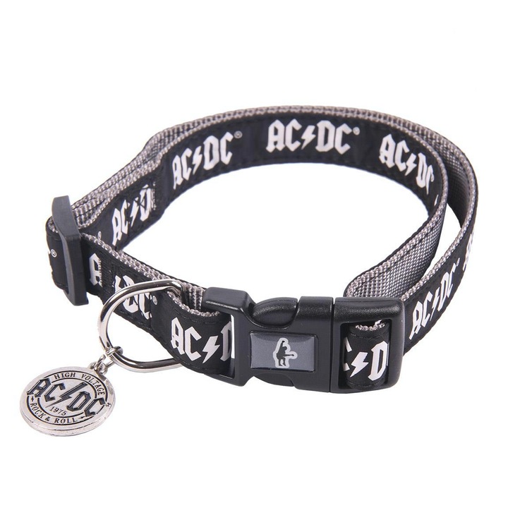Zgarda Pentru Caini, AC/DC, Negru, S/M
