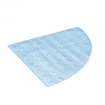 Covoras baie Deco, culoare bleu, dimensiune 48 x 48 cm Covoras baie Deco, culoare bleu, dimensiune 48 x 48 cm