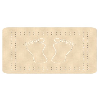 Covoras baie Deco, culoare bej, dimensiune 36 x 72 cm Covoras baie Deco, culoare bej, dimensiune 36 x 72 cm