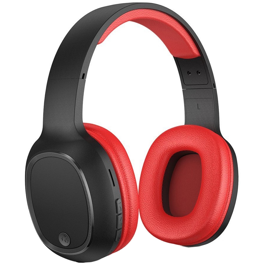 Casti audio over-ear NYTRO WK-M8, Bluetooth 5.0, AUX 3.5mm, 40mm, Bass, Microfon, Red