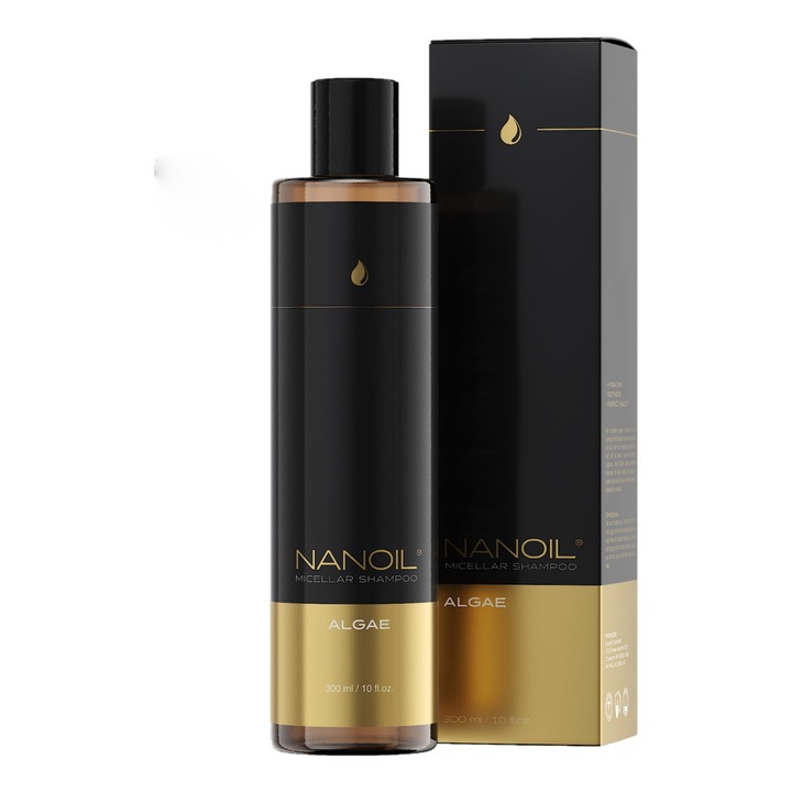 Nanoil Micellar Shampoo Algae sampon de curatare cu efect de hidratare 300 ml