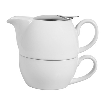 Ceainic - Egoiste Boule - Blanc, Alb, Ceramica, 500 ml Ceainic - Egoiste Boule - Blanc, Alb, Ceramica, 500 ml