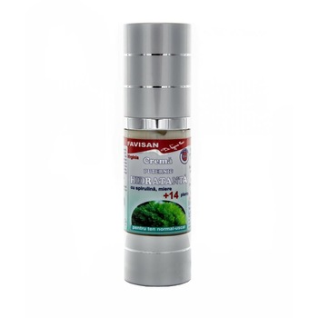 Crema puternic hidratanta cu spirulina si 14 plante, Favisan, 30 ml Crema puternic hidratanta cu spirulina si 14 plante, Favisan, 30 ml