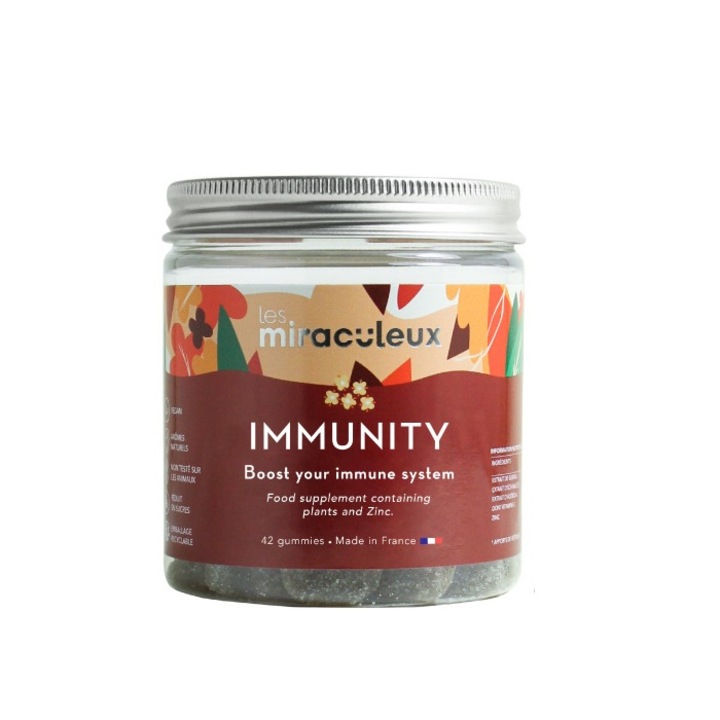 Supliment alimentar Gummies IMMUNITY 42 jeleuri - Les Miraculeux