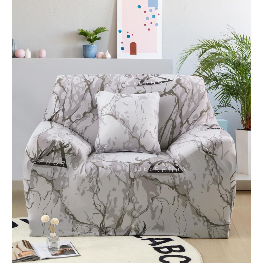 Husa Elastica Moderna pentru Fotoliu, Vlad, HES1-23