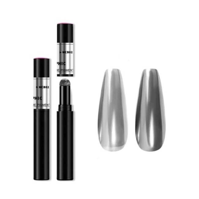 Пигмент за нокти, EVNC, Magic Pen, огледален ефект eMAG.bg